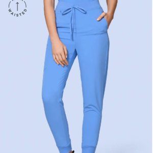 Mandala Scrub Set in Ceil Blue
